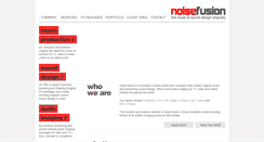 Desktop Screenshot of noisefusion.com